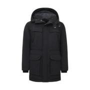 Parka Jas Enos Lange Parka Jas Capuchon