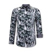 Overhemd Lange Mouw Gentile Bellini Dierenprint Blouse