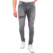 Skinny Jeans True Rise Broek Gaten DC