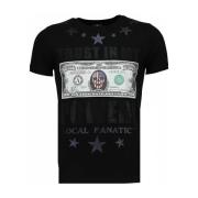 T-shirt Korte Mouw Local Fanatic Trust In My Power Rhinestone