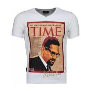 T-shirt Korte Mouw Local Fanatic Malcolm X
