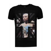 T-shirt Korte Mouw Local Fanatic Mayweather Rhinestone