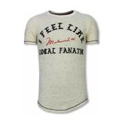 T-shirt Korte Mouw Local Fanatic Longfit I Feel Like Muhammad