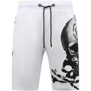 Korte Broek Enos Skull Rhinestone Korte Broek