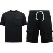 Trainingspak Top Star Geribbelde Oversized Joggingshort