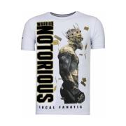 T-shirt Korte Mouw Local Fanatic Notorious King Conor