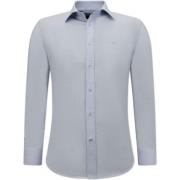 Overhemd Lange Mouw Gentile Bellini Zakelijke Nette Oxford S Stretch