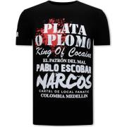 T-shirt Korte Mouw Local Fanatic Plato Plomo