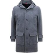 Parka Jas Enos Getailleerde Mantel Jas Winter