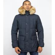 Parka Jas Enos Lange Winterjas Bontkraag