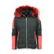 Parka Jas Enos Winterjas Kunst Bontkraag