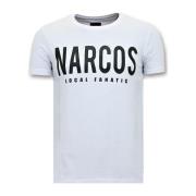 T-shirt Korte Mouw Local Fanatic Narcos Pablo Escobar