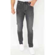 Skinny Jeans True Rise Stretch Spijkerbroek Regular Fit
