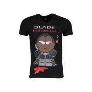 T-shirt Korte Mouw Local Fanatic Blade Fearless Vampire Killer