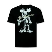 T-shirt Korte Mouw True Rise Print Grappig Oversized Happiness