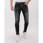Skinny Jeans Mario Morato Ripped Jeans Stretch MMS