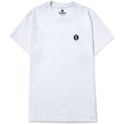 T-shirt Korte Mouw Superb 1982 3500-WHITE