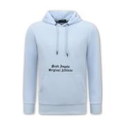 Sweater Top Star Hoodies Oversized Black Angels