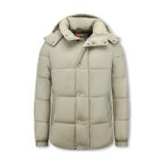 Blazer Enos Jas Puffer Jassen Winter Capuchon