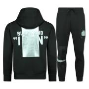 Trainingspak Top Star ICON Hoodie Zilveren Print