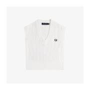 Vest Fred Perry CABLE KNIT TANK