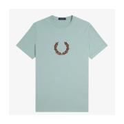 T-shirt Fred Perry TEXTURED LAUREL WREATH T-SH