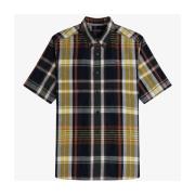 Overhemd Lange Mouw Fred Perry MADRAS CHECK SHORT SLEEVE S