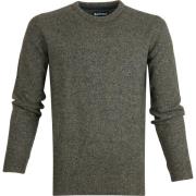 Sweater Barbour Tisbury Trui Donkergroen