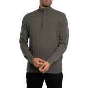 Trui Barbour Katoenen breisel met halve rits