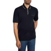 Polo Shirt Korte Mouw EAX Poloshirt met logo en versiering