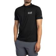 T-shirt Korte Mouw Emporio Armani EA7 Ventus 7 Logo T-shirt met knopen