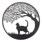 Beeldjes Signes Grimalt Parez-Boomornament Met Kat