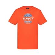T-shirt Korte Mouw Schott -