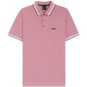 Polo Shirt Korte Mouw BOSS Paddy Piqué Polo Shirt Light Pink