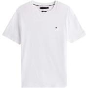 T-shirt Korte Mouw Tommy Hilfiger Interlock Knit T-Shirt White