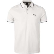 Polo Shirt Korte Mouw BOSS Paddy Piqué Polo Shirt Light Pastel Grey