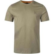 T-shirt Korte Mouw BOSS Tales T-Shirt Open Green