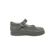 Ballerina's Bambineli 457 Merceditas piel con hebilla Gris