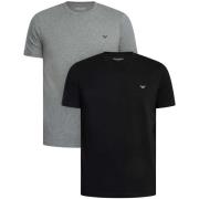 T-shirt Korte Mouw Emporio Armani 2-pack lounge ronde hals stretch T-s...