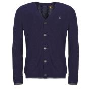 Vest Polo Ralph Lauren GILET EN MAILLE TORSADEE LAINE CACHEMIRE