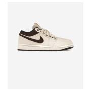 Lage Sneakers Nike Jordan 1 Low Premium Pale Ivory Off Noir Baroque Br...