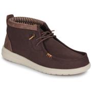 Nette schoenen HEYDUDE WALLY MID GRIPR VIN CLASSIC MOLE