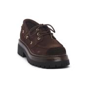 Bootschoenen Steve Madden DETROIT BROWN SUEDE