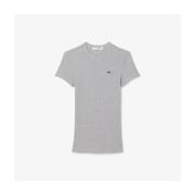 T-shirt Korte Mouw Lacoste SLIM FIT RIBBED COTTON T-SHIRT