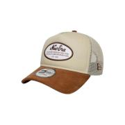 Pet New-Era CASQUETTE OVAL PATCH SUEDE TRUCKER
