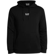 Sweater Emporio Armani EA7 Trui met capuchon met middenlogo