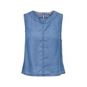 Blouse Only Top Pema-Dorsi - Medium Blue Denim