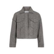 Mantel Vila Franca Jacket - Medium Grey Melange