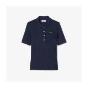 Polo Shirt Korte Mouw Lacoste RIBBED COLLAR SHIRT