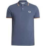 Polo Shirt Korte Mouw Sergio Tacchini 020 Gestreepte Kraag Poloshirt